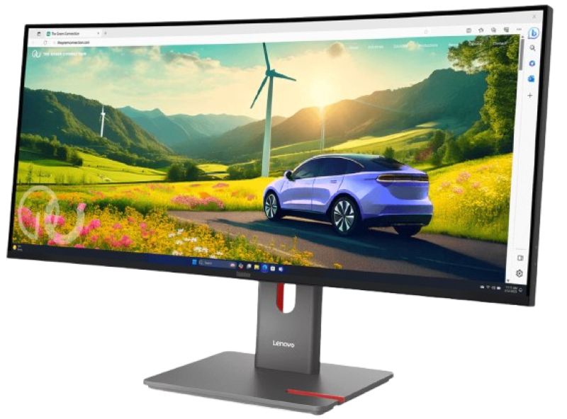 Lenovo ThinkVision P34WD-40 34" Monitor with M60